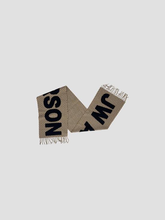 26FW JW앤더슨 머플러/스카프 SA0011FA0501 671 BROWN WHITE