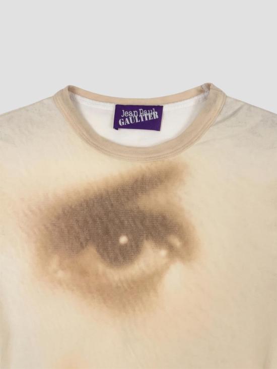 26FW 장 폴 고티에 반팔 티셔츠 26 04WTO563M032P68 68 BEIGE - JEAN PAUL GAULTIER