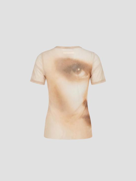 26FW 장 폴 고티에 반팔 티셔츠 26 04WTO563M032P68 68 BEIGE - JEAN PAUL GAULTIER