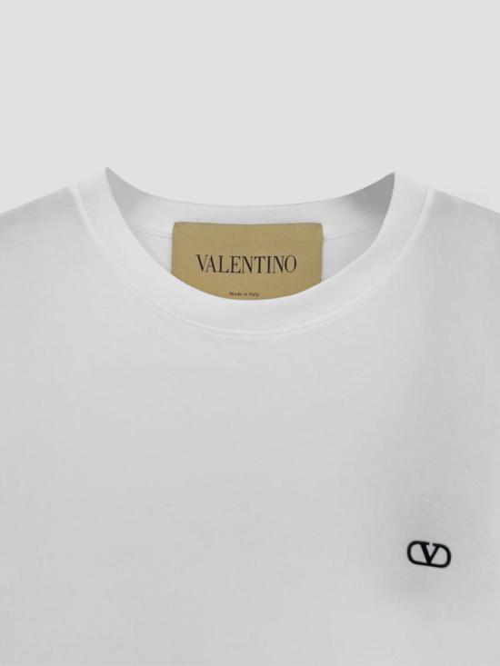 26FW 발렌티노 가라바니 반팔 티셔츠 9V3MG10VBMM 0BO BIANCO - VALENTINO GARAVANI