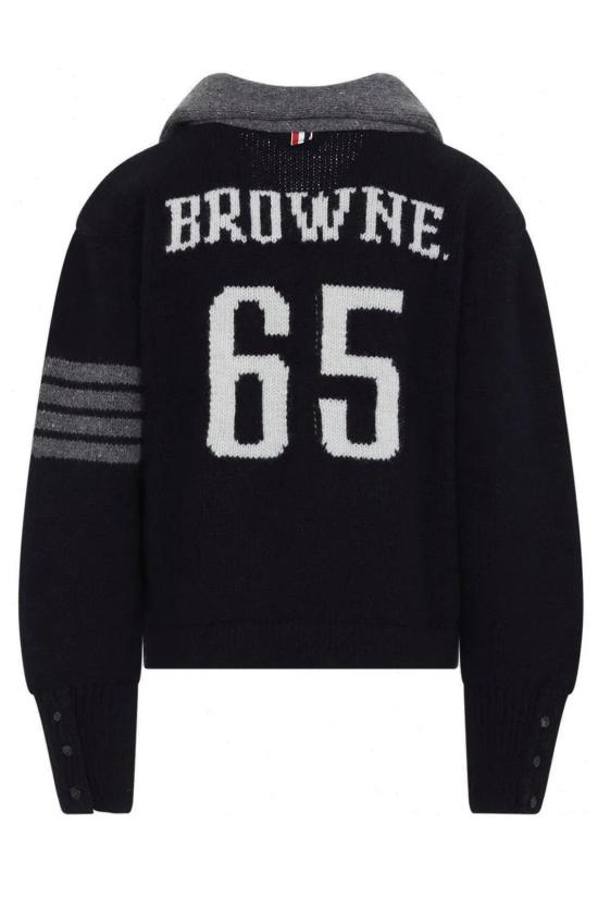 26FW 톰브라운 스웨터 MKJ146BY1047 415 NAVY - THOM BROWNE