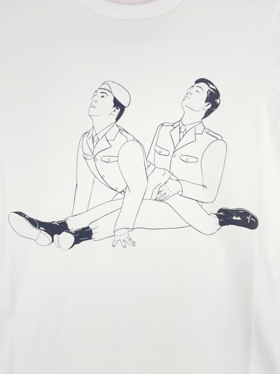 26FW 장 폴 고티에 스웨터 26 04WTO568J075010030 010030 WHT BLK RED - JEAN PAUL GAULTIER