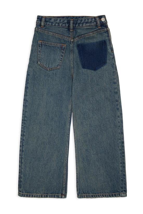 26FW [키즈] MM6 메종마르지엘라 팬츠 M61034MM08D M601 BLUE DENIM
