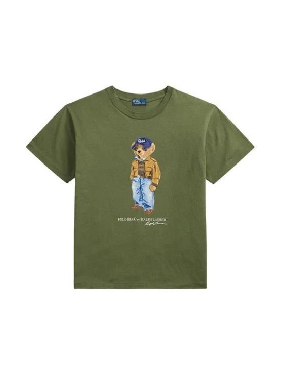 26FW 폴로 랄프로렌 반팔 티셔츠 211B17806001 300 GREEN