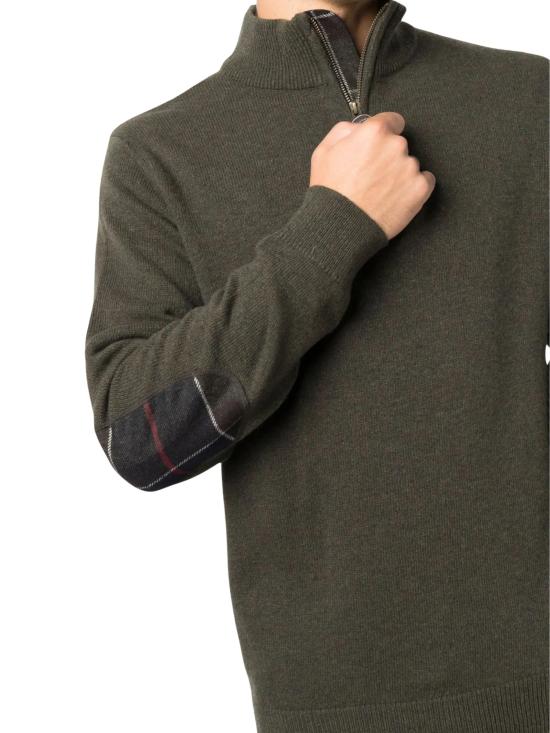 26FW 바버 가디건 MKN0837 OL91 GREEN - BARBOUR