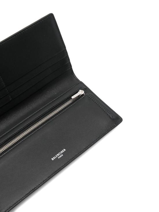  발렌시아가 패스포트 2 티켓 장지갑 7877742AA3R1000 AI26 BLACK - BALENCIAGA