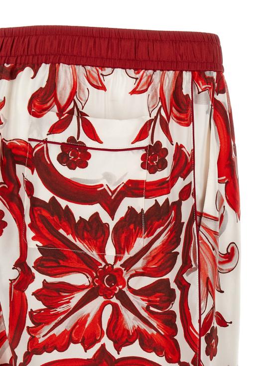  돌체앤가바나 팬츠 LDGVRMATHI13FIY3TN RED - DOLCE & GABBANA
