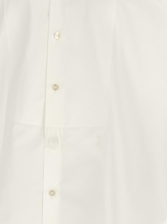 26FW 생로랑 긴팔 셔츠 A001PYY271W9000 White - SAINT LAURENT