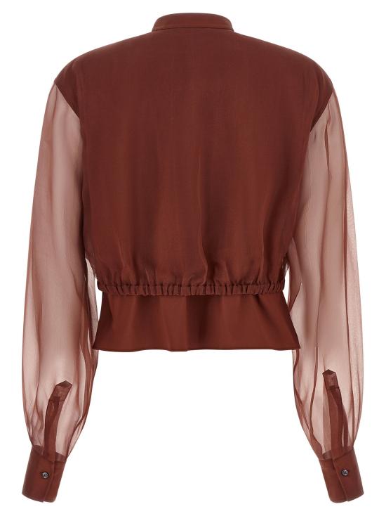  브루넬로 쿠치넬리 셔츠 LDM0091NC416C9093 BROWN - BRUNELLO CUCINELLI