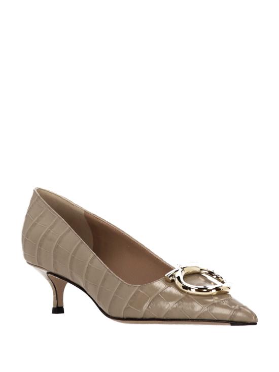 26FW 살바토레 페라가모 힐/펌프스 01L944 7949881C WARM TAUPE - SALVATORE FERRAGAMO