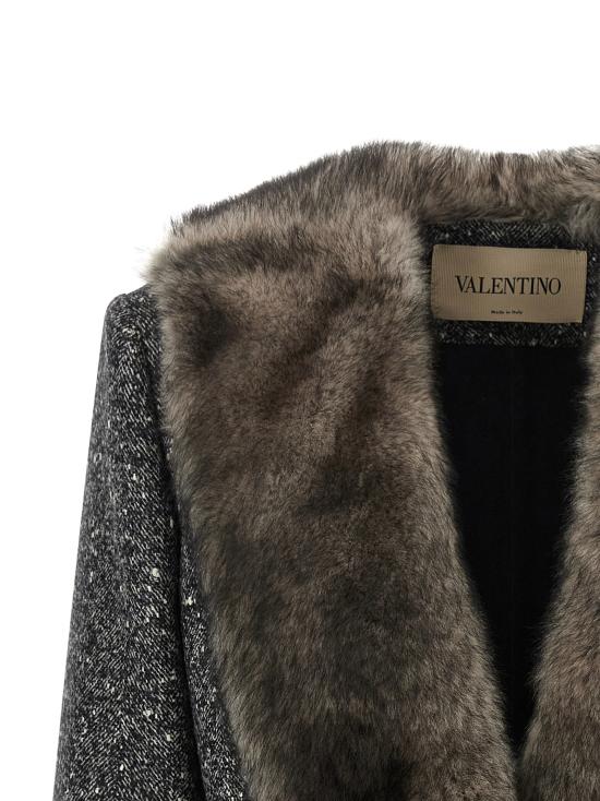26FW 발렌티노 가라바니 트렌치 코트 B0CJ4B2AGTA01 White Black - VALENTINO GARAVANI