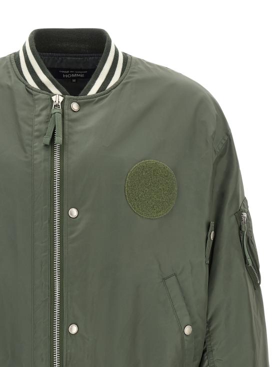 26FW 꼼데가르송 봄버 자켓 HRJ0030512 Green - COMME DES GARCONS