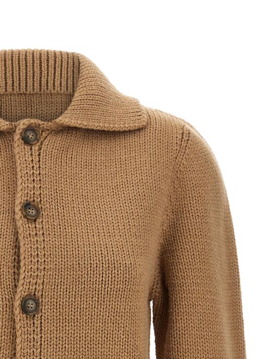 26FW MM6 메종마르지엘라 가디건 S62HP0045M13347110 Beige - MM6 MAISON MARGIELA