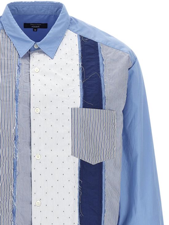 26FW 꼼데가르송 긴팔 셔츠 HRB0030511 Light Blue - COMME DES GARCONS