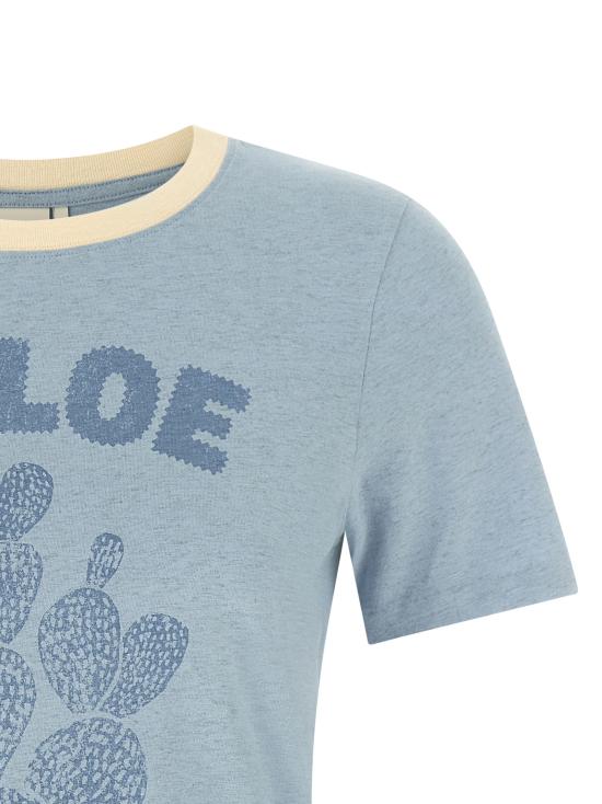 26FW 끌로에 탑 CH26WJH0878740J Light Blue - CHLOE