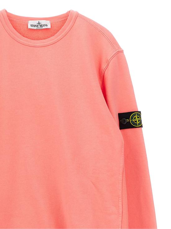  스톤 아일랜드 탑 LDL1S166100005S0040V008D PINK - STONE ISLAND