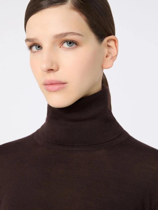 26FW 막스마라 터틀넥 2621366302600 010 MARRONE - MAX MARA