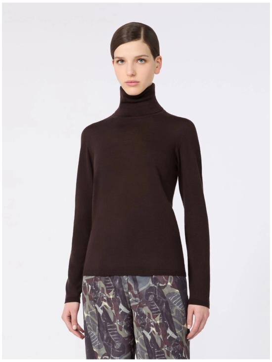 26FW 막스마라 터틀넥 2621366302600 010 MARRONE - MAX MARA
