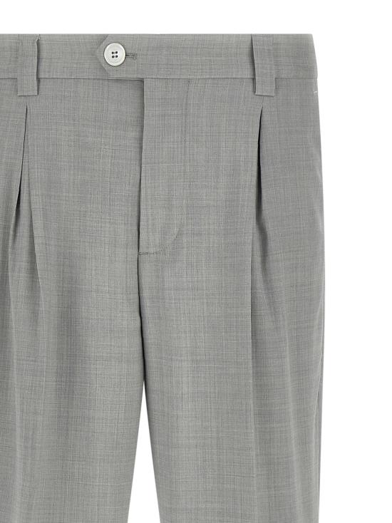  브루넬로 쿠치넬리 팬츠 LDMH2443030FC9100 GREY - BRUNELLO CUCINELLI