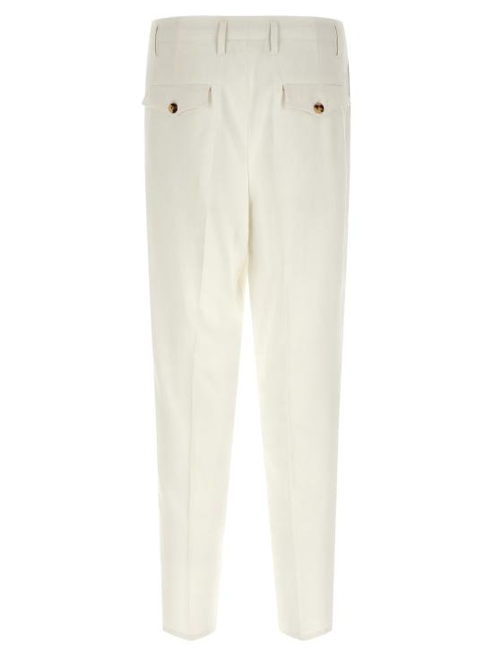 브루넬로 쿠치넬리 팬츠 LDMB416S2440C4171 CREAM - BRUNELLO CUCINELLI
