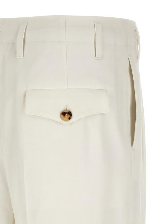  브루넬로 쿠치넬리 팬츠 LDMB416S2440C4171 CREAM - BRUNELLO CUCINELLI