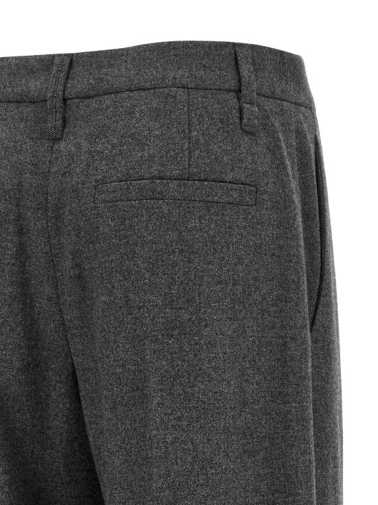 브루넬로 쿠치넬리 팬츠 LDMB162P8492C032 CHARCOAL - BRUNELLO CUCINELLI