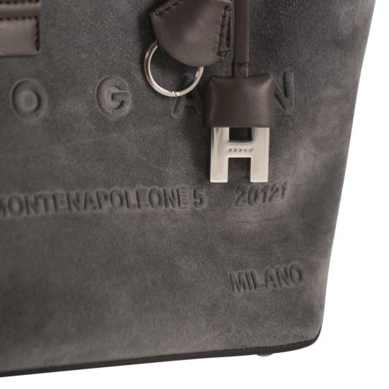 26FW 호간 토트백 KBW01TA4100UGM GREY - HOGAN
