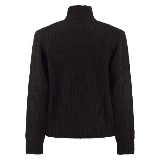 26FW 칼하트 디트로이트 하프 집 스웨터 I035398 BLACK - CARHARTT