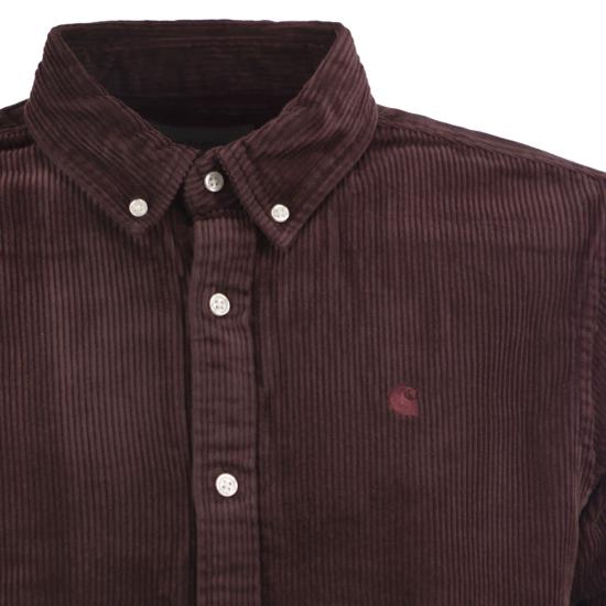 26FW 칼하트 셔츠 I029958 BORDEAUX - CARHARTT