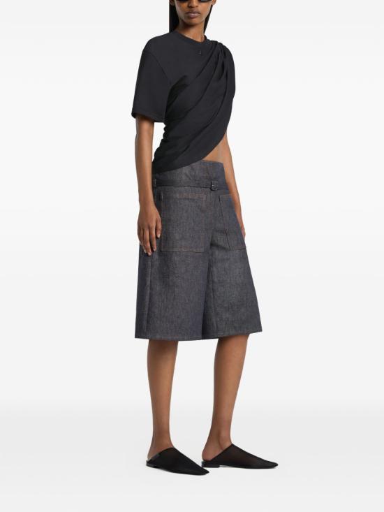  쿠레쥬 숏팬츠 226DSH081DE0035M316 P26 INDIGO - COURREGES