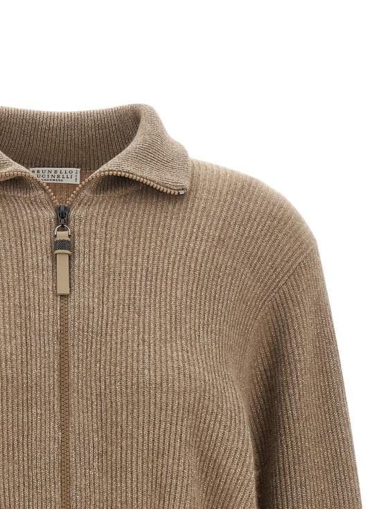  브루넬로 쿠치넬리 가디건 LDM1E224716CIT23 BEIGE - BRUNELLO CUCINELLI