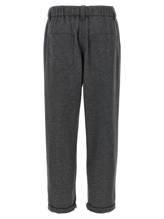  브루넬로 쿠치넬리 팬츠 LDMB162P8417C032 CHARCOAL - BRUNELLO CUCINELLI