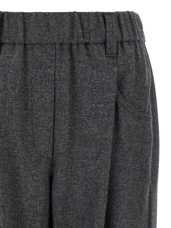  브루넬로 쿠치넬리 팬츠 LDMB162P8417C032 CHARCOAL - BRUNELLO CUCINELLI