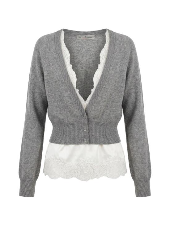  에르마노 설비노 가디건 D492N300APPYUN1704 AI26 GREY