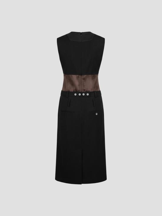 26FW 마르니 원피스 ABMA1624QUUTWA68 00N99 BLACK - MARNI