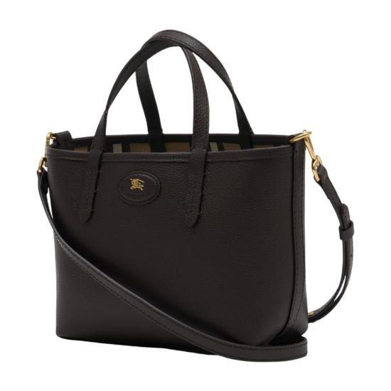 26SS 버버리 미니 리버시블 블룸즈버리 토트백 8119627 C1762 BROWN - BURBERRY
