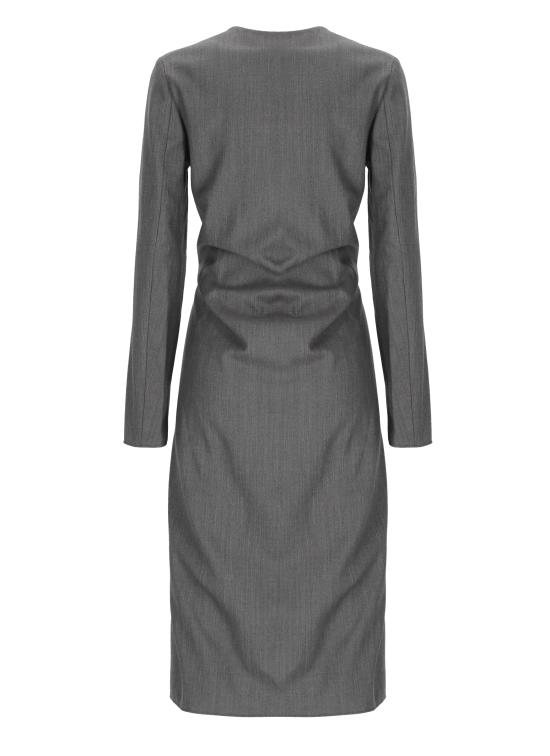 26FW MM6 메종마르지엘라 미디 원피스 S52DD0103 M35788001F GREY - MM6 MAISON MARGIELA