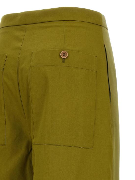  제지아 팬츠 LDMJD2554141BIKHAKISILK OLIVE - JEJIA