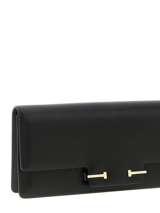  톰포드 숄더백 LDL1899LGO033PNAA BLACK - TOMFORD