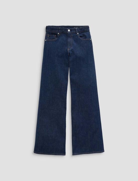  아드리아노 골드슈미드 데님 팬츠 Ag Jeans Saige 와이드 레그 진 - ADRIANO GOLDSCHMIED