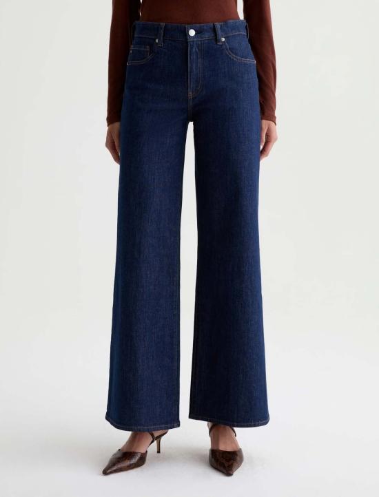  아드리아노 골드슈미드 데님 팬츠 Ag Jeans Saige 와이드 레그 진