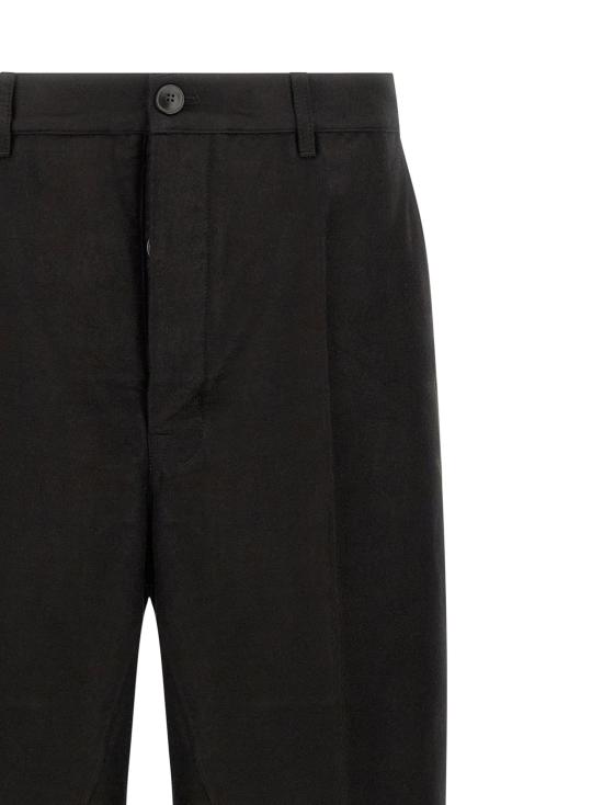  릭 오웬스 팬츠 LDRU02F4332MOR09 BLACK - RICK OWENS