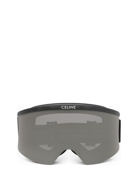 26FW 셀린느 쉴드 스키 마스크 고글 CL40302U 01C BLACK