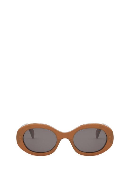 26FW 셀린느 트리옹프 01 오벌 아세테이트 선글라스 CL40194U 45A BROWN