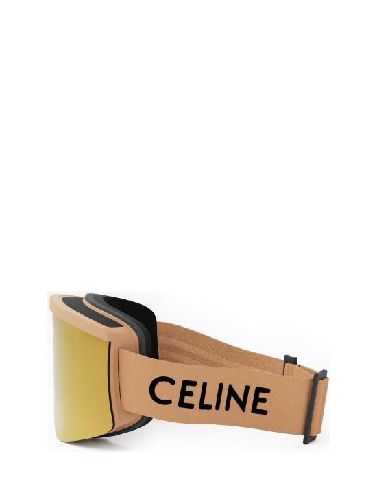 26FW 셀린느 스키 마스크 쉴드 고글 CL40302U 58C BROWN - CELINE