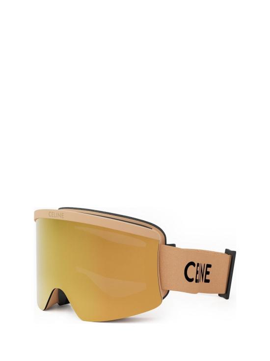 26FW 셀린느 스키 마스크 쉴드 고글 CL40302U 58C BROWN - CELINE