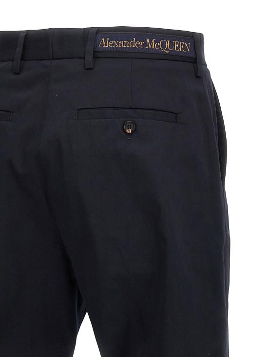  알렉산더 맥퀸 팬츠 LD794744QSAA74100 BLACK - ALEXANDER MCQUEEN