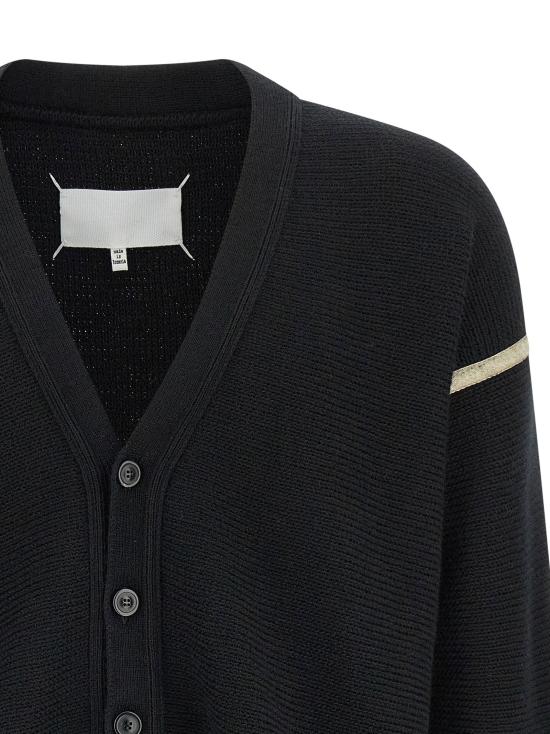  마르지엘라 가디건 LDS67HP0035M13182900 BLACK - MAISON MARGIELA