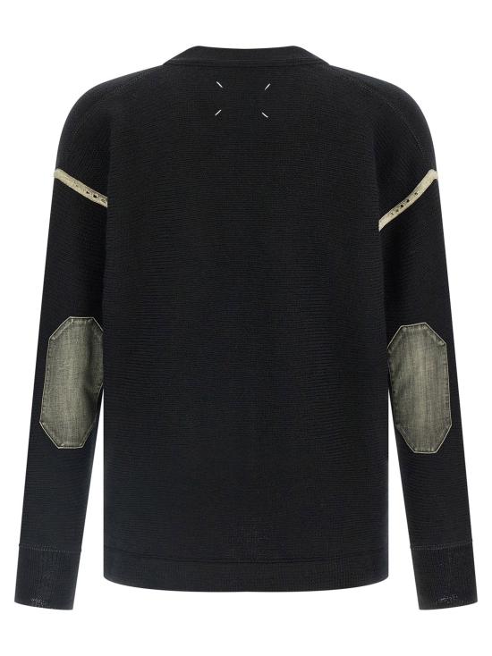  마르지엘라 가디건 LDS67HP0035M13182900 BLACK - MAISON MARGIELA