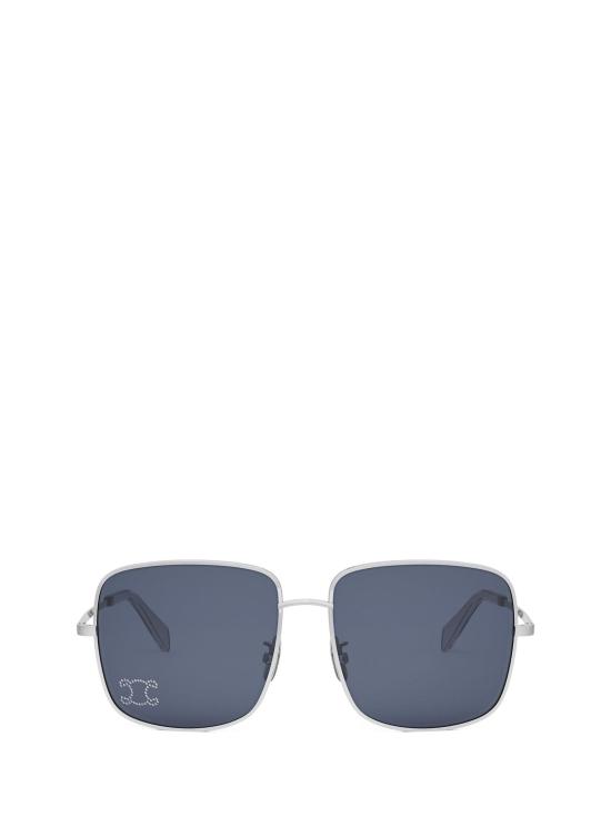 26FW 셀린느 라인스톤 트리옹프 메탈 선글라스 CL40284U 16V SILVER